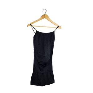 Blanqi Maternity Belly Support Cami Tank Top Black Base Comfort Size S